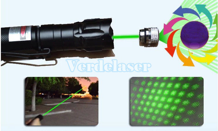 Puntatore laser verde 2000mw