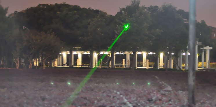 Puntatore laser verde 100mw
